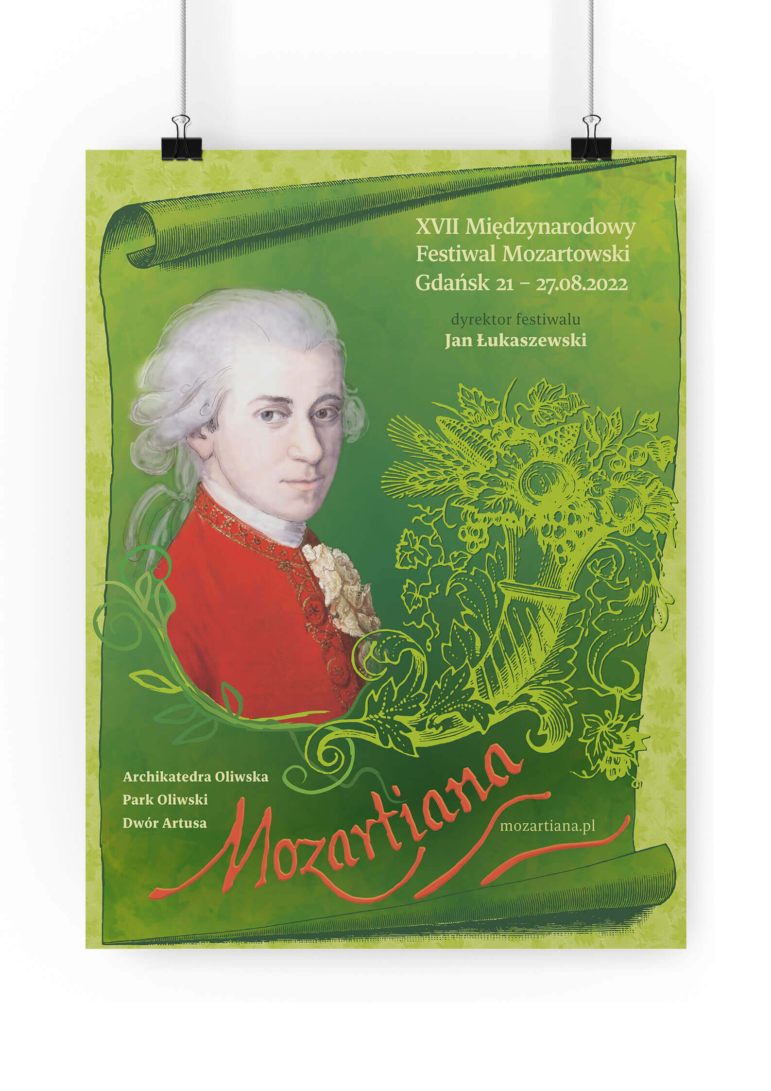 aktualny plakat wydarzenia - Festiwal Mozartiana